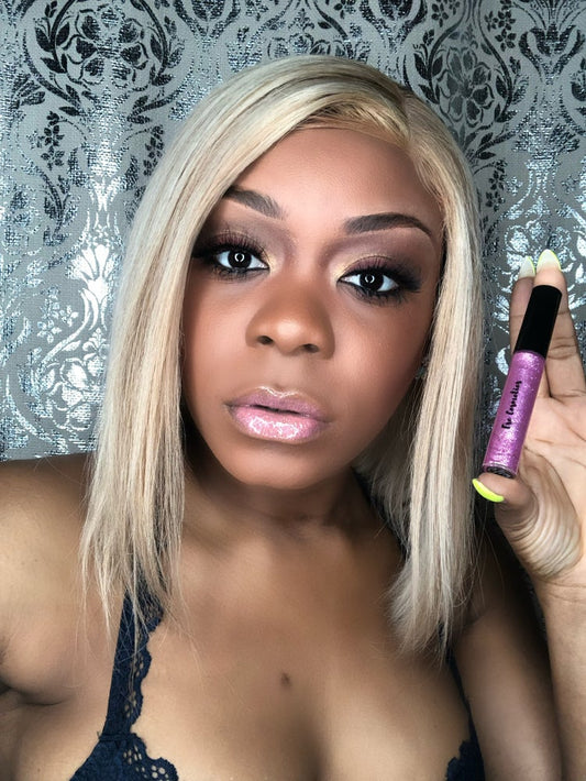 Pink rocks Glitter lipgloss